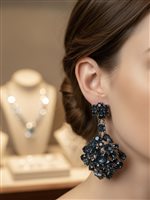 Ohrringe Dame in  Metall-Legierung ORLE-2-198